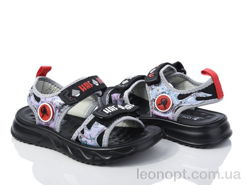 Сандалии Ok Shoes B257 grey LED