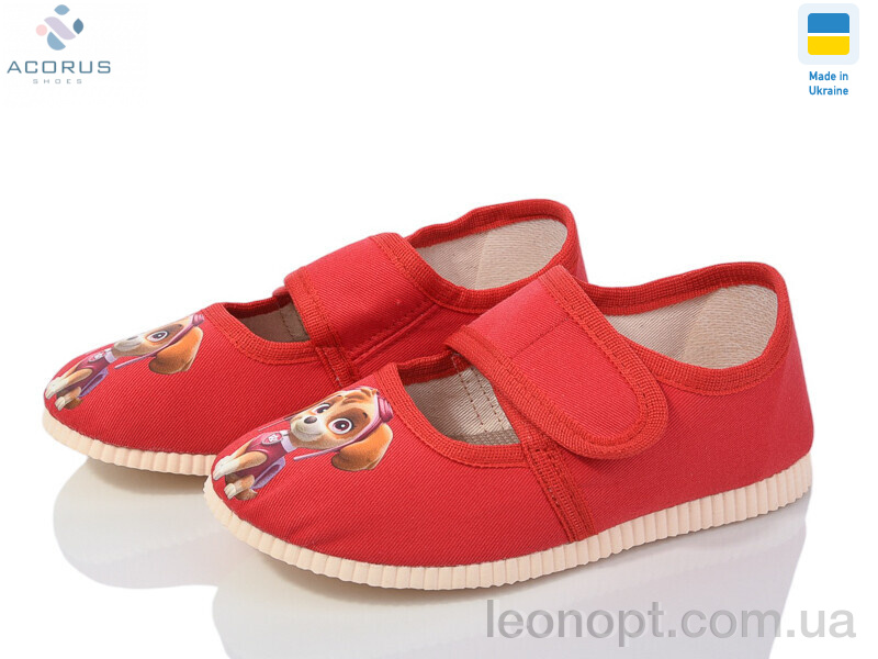 Капці Acorus 0222 red