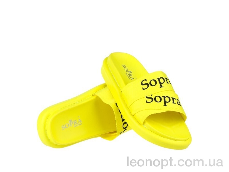 Шлепки Prime-Opt Prime PT-17 YELLOW літо
