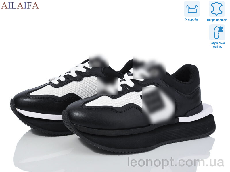 Кросівки Ailaifa 8811 white-black