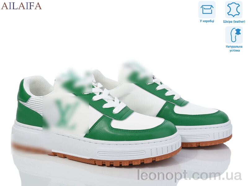 Кроссовки Ailaifa 2056 white-green