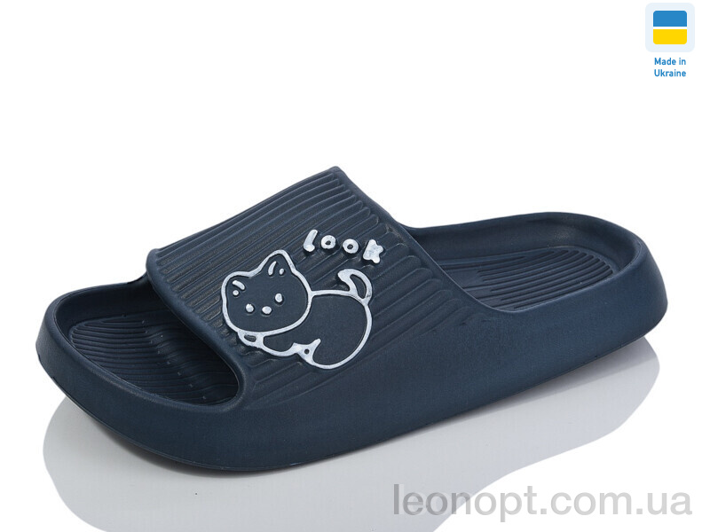 Шлепки Lost Shoes N104 синій