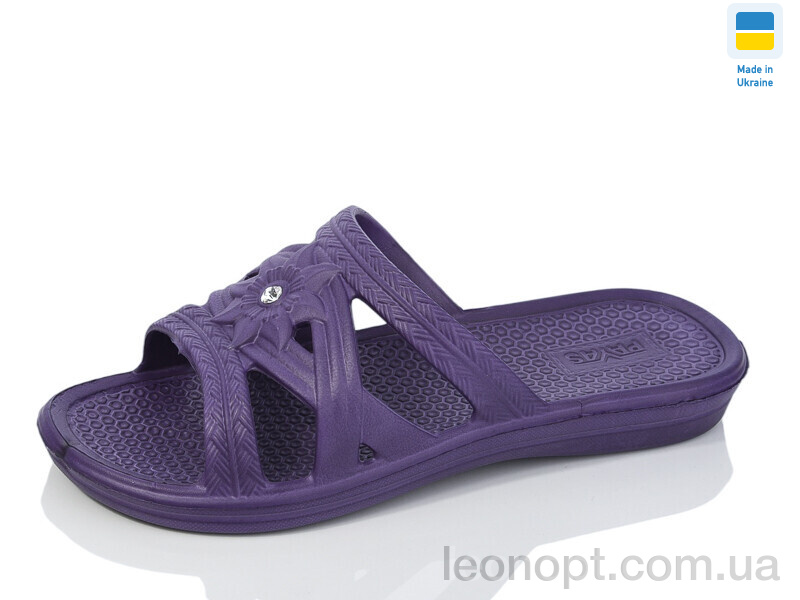 Шлепки Lot Shoes Камінчик старий т.фіолет