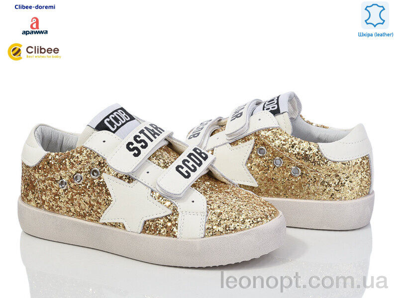 Кросівки Clibee-Doremi A22006 gold