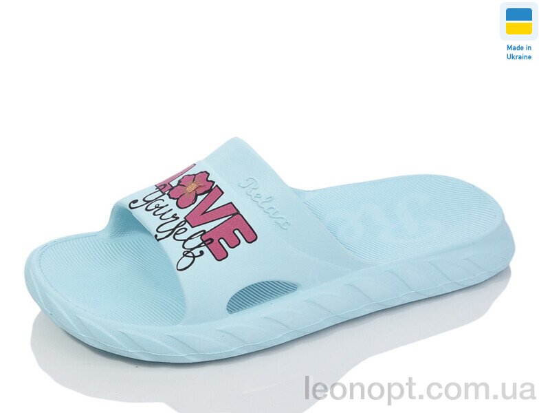 Шлепки Lot Shoes N68 блакитний