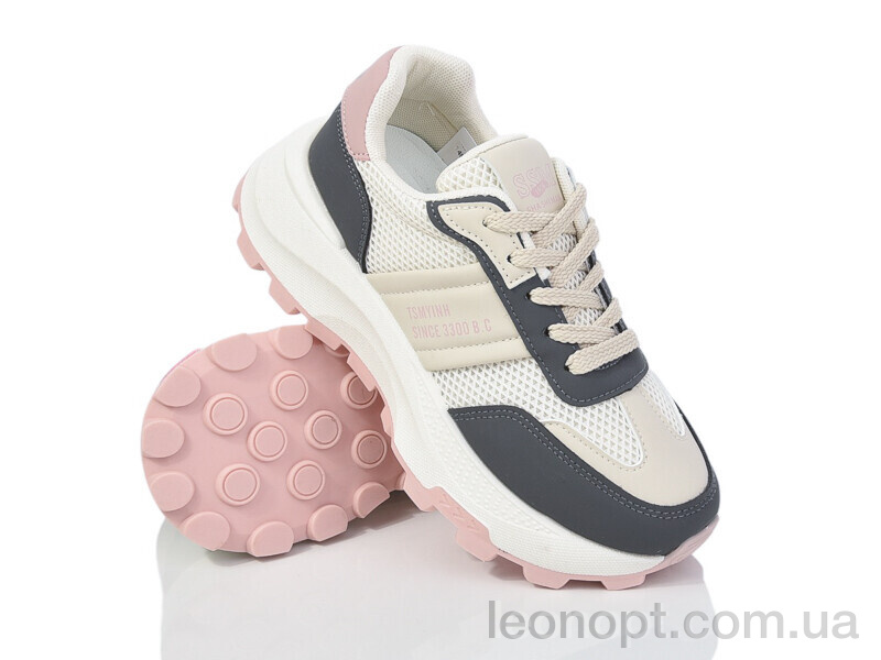 Кросівки Violeta 149-53 grey-pink