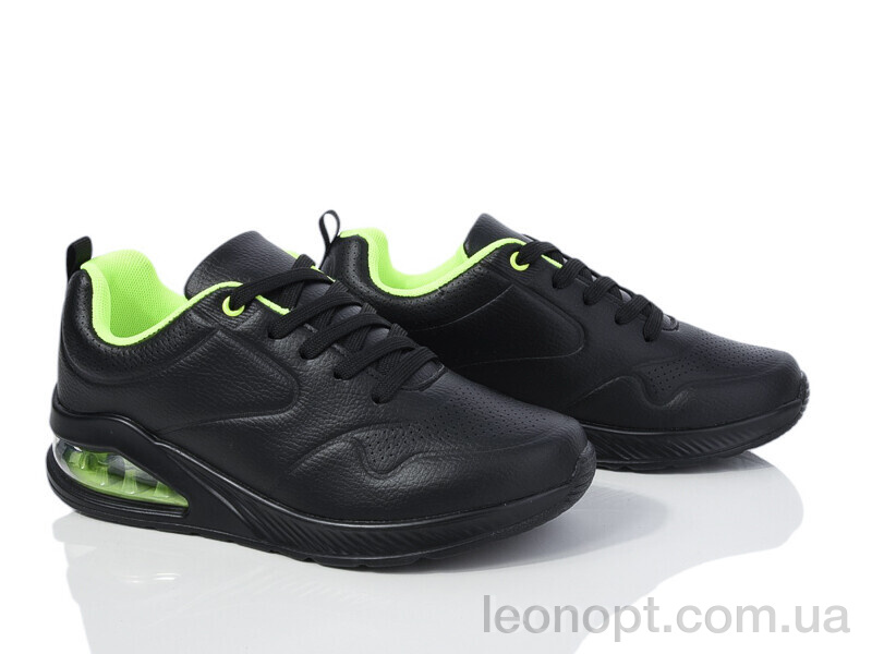 Кроссовки Violeta 20-1032-1 black-green