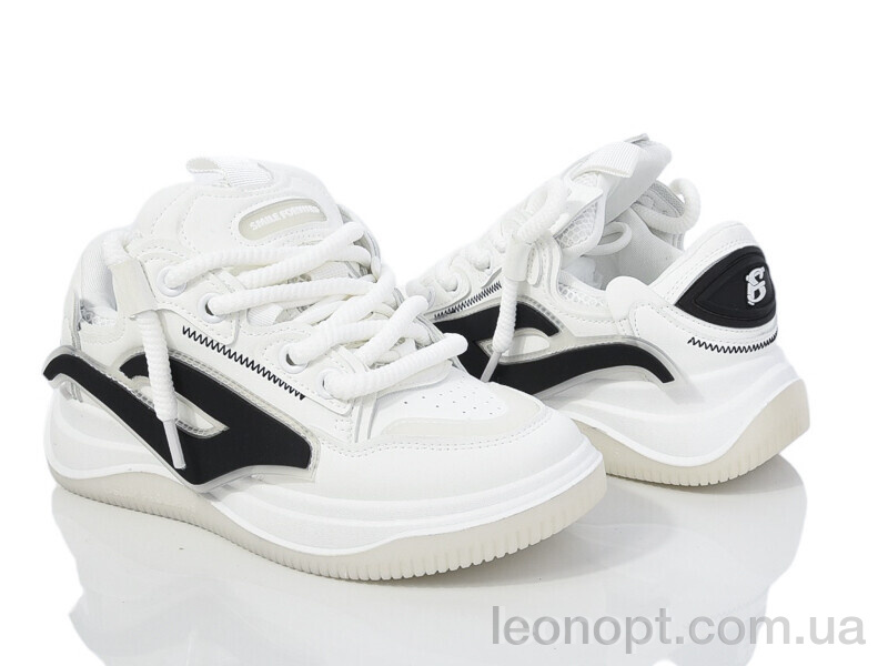 Кросівки Violeta 136-27 white-black