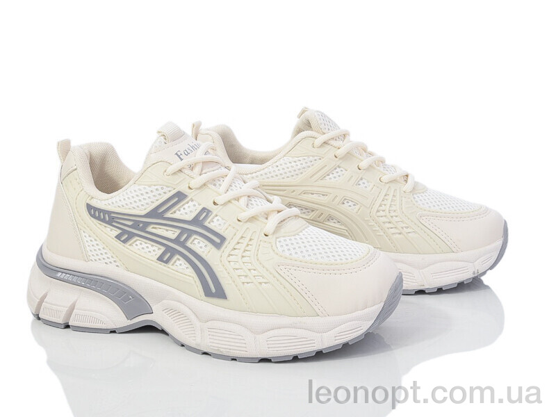 Кроссовки Violeta HD42(172-37) beige-grey