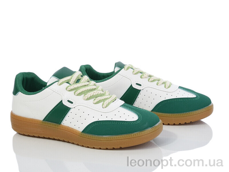 Кросівки Violeta 143-45 whie-green