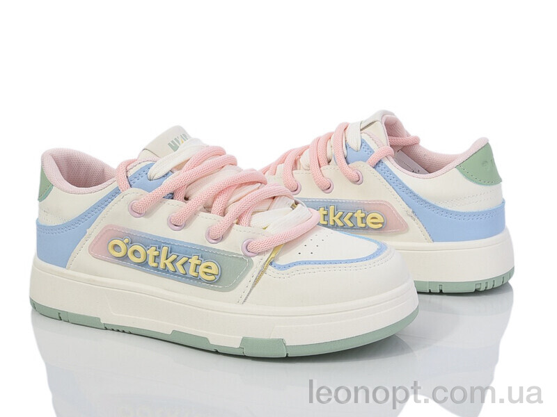 Кроссовки Violeta 150-48 white-blue-pink