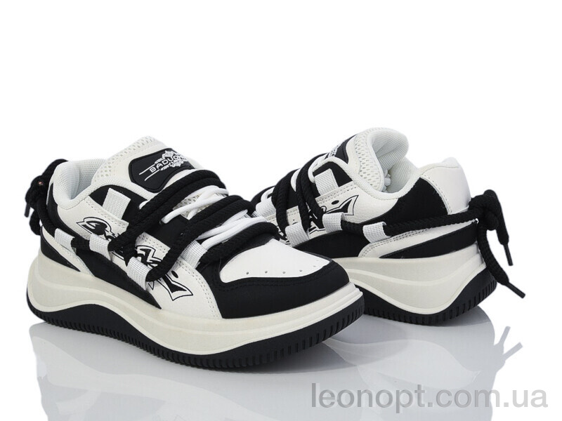 Кросівки Violeta 136-28 white-black