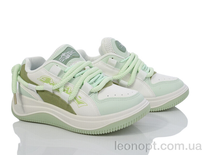 Кросівки Violeta 136-28 white-green