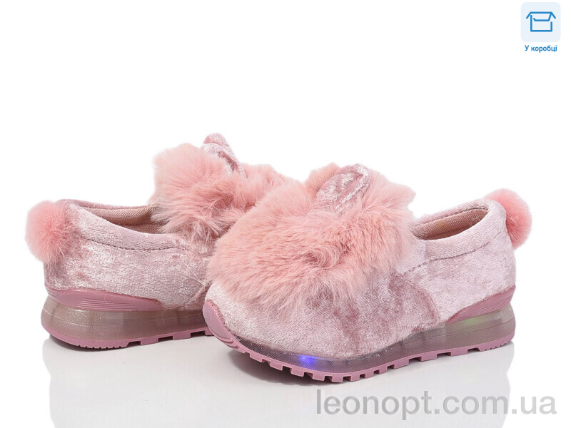 Кросівки Waldem WM19 pink LED