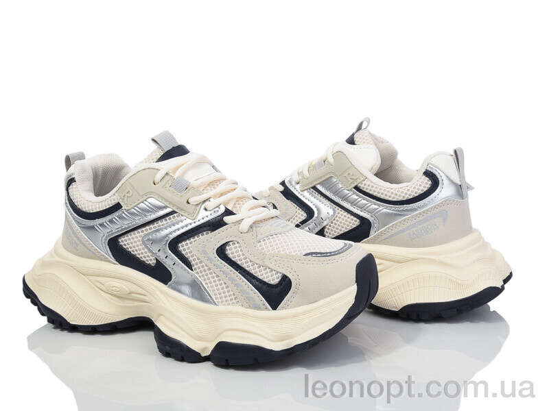 Кросівки Violeta 9-798 beige-grey