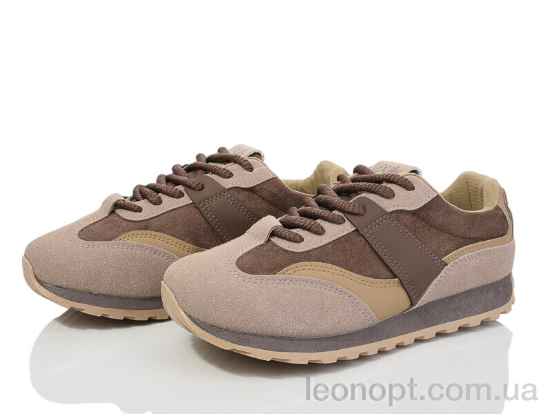 Кросівки Violeta 182-47 coffe