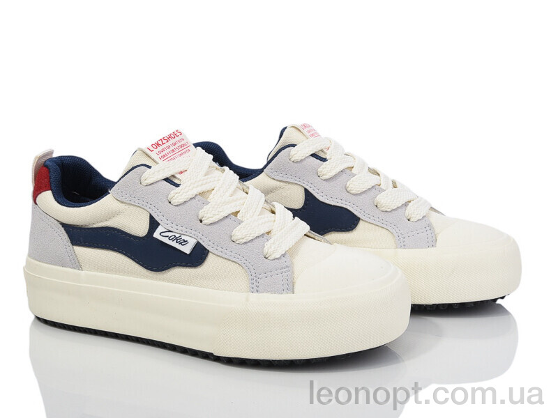 Кеды Violeta 170-29 white-grey