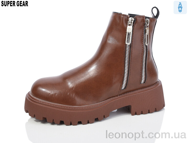 Черевики Super Gear 058A-1 brown