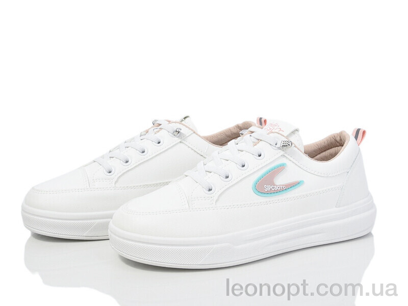 Кроссовки Violeta 149-65 white-pink
