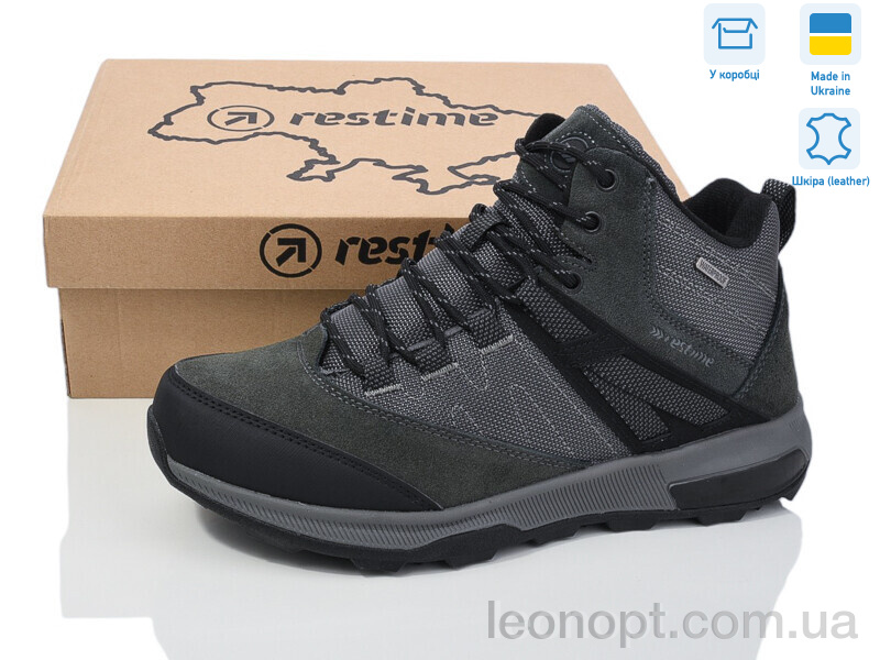 Черевики Restime EMZ24361 grey