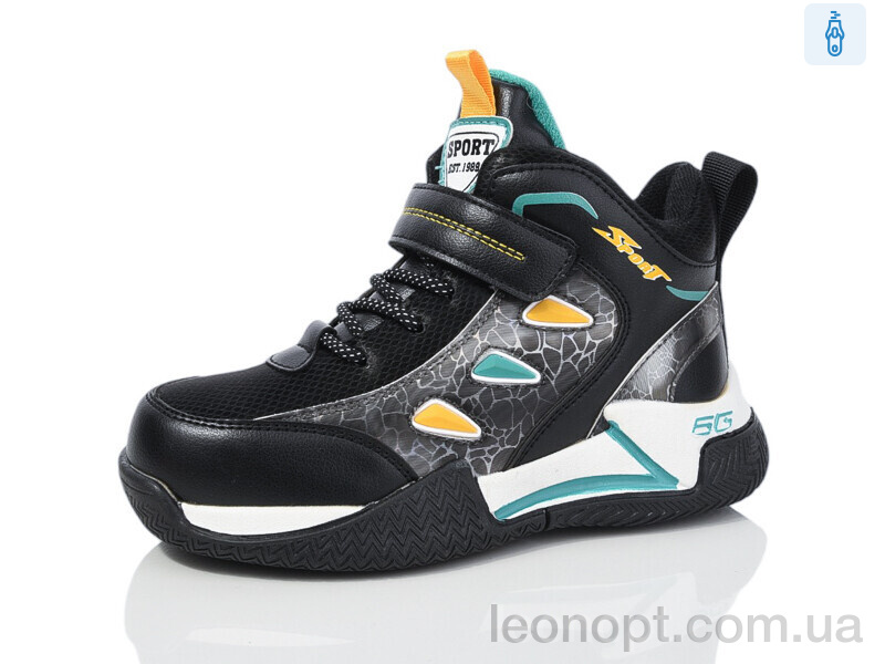 Черевики SANLIN 71651B black-yellow