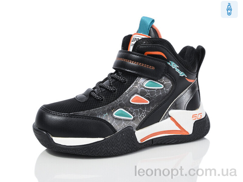 Черевики SANLIN 71651B black-green
