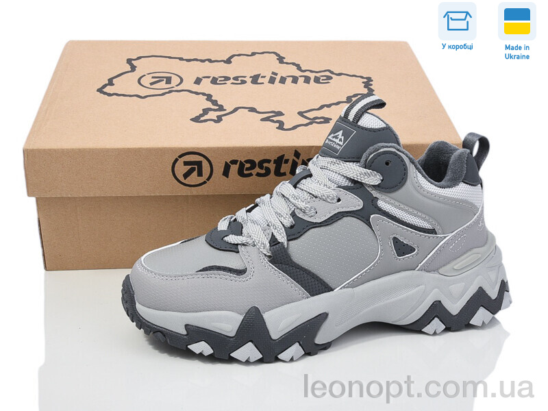 Кроссовки Restime CWZ24247 grey