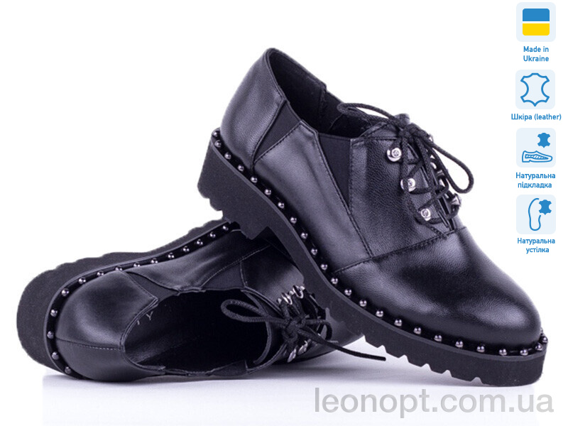 Туфлі Prime-Opt Prime 2555-2356 L BLACK KOGA