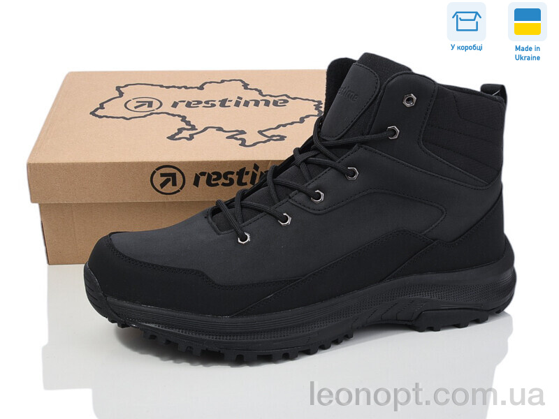 Черевики Restime TGZ24290 black