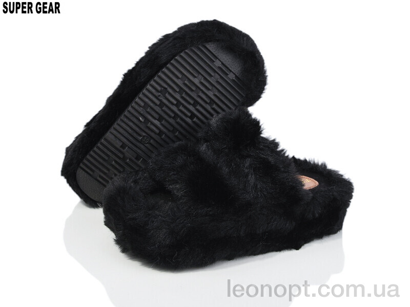 Капці Super Gear A08 black