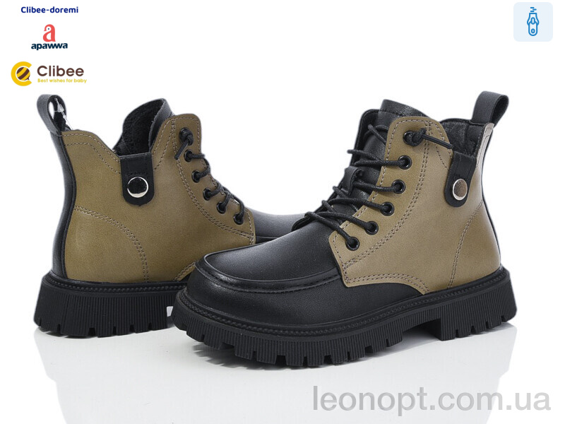 Черевики Clibee-Doremi AS123 black-green