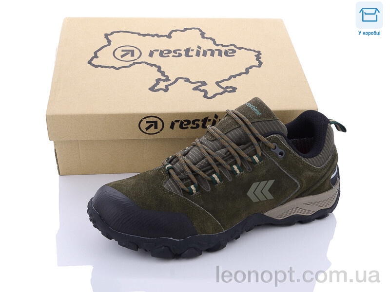 Кросівки Restime AMB23990 khaki