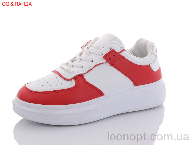 Кросівки QQ shoes BK61 white-red