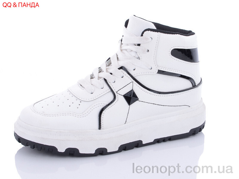 Кросівки QQ shoes BK72 white-black