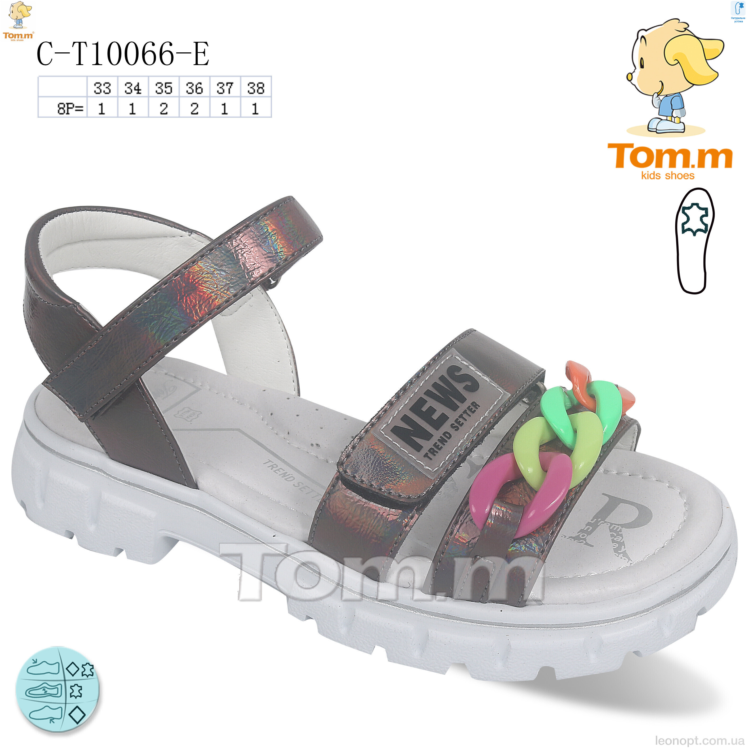 Босоніжки TOM.M C-T10066-E