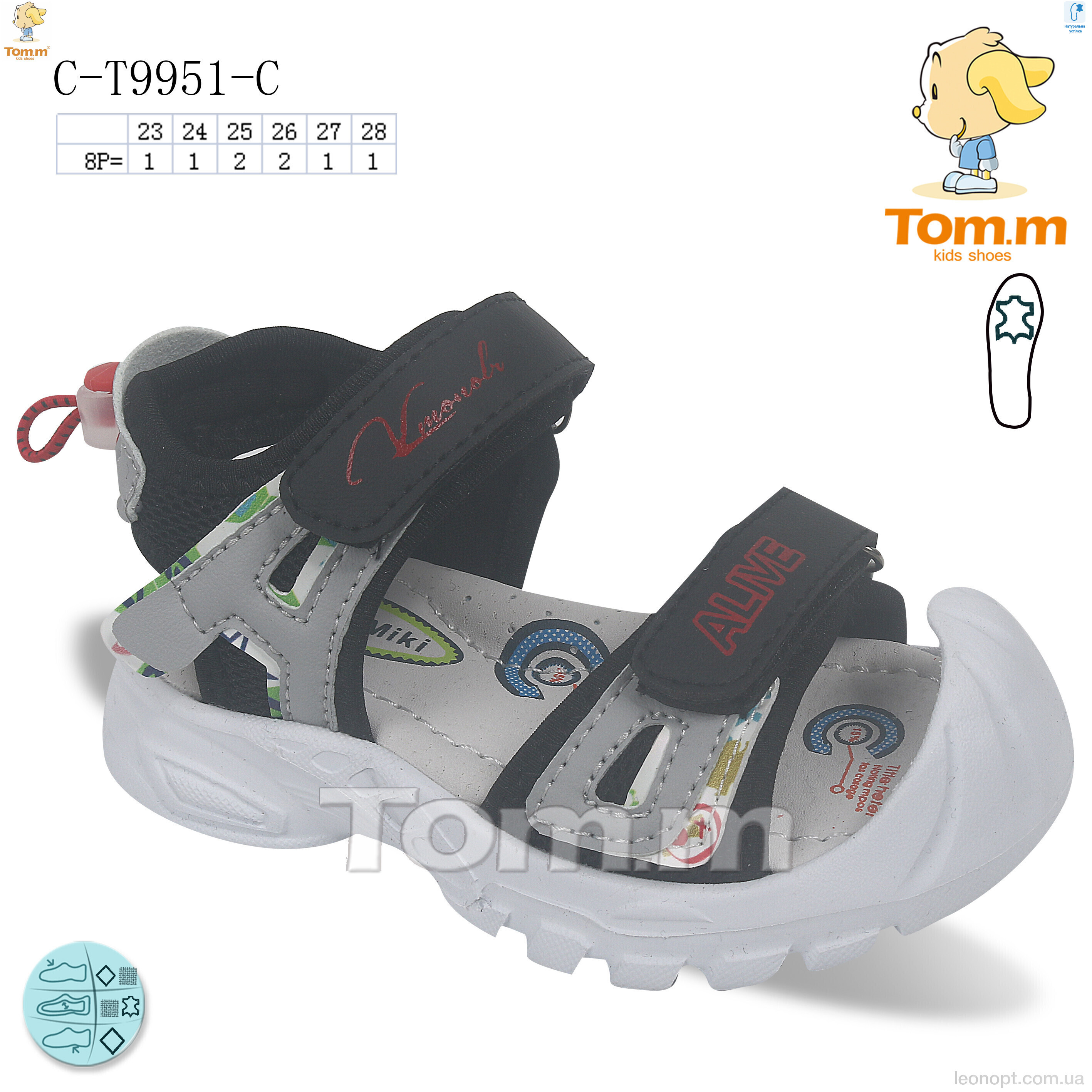 Сандалі TOM.M C-T9951-C