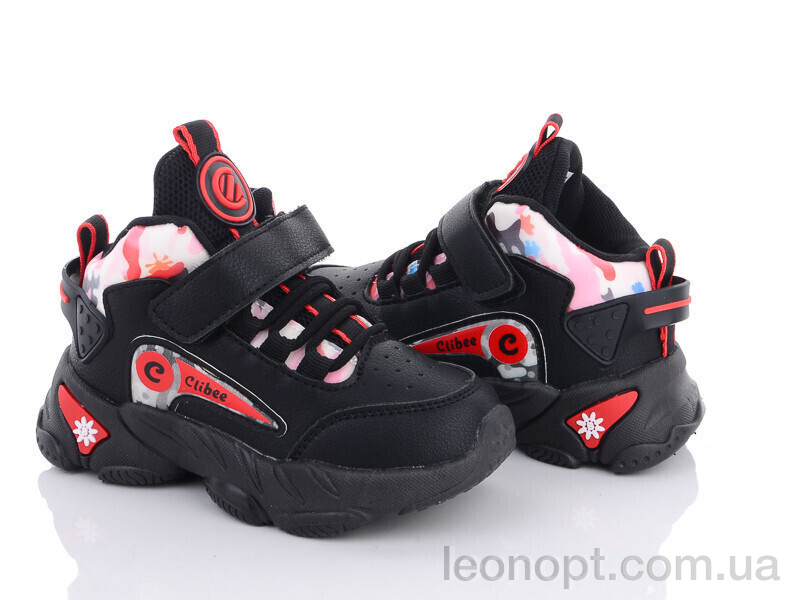 Кросівки Clibee E79 black-red