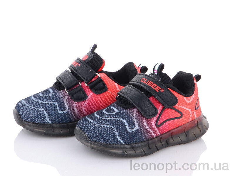Кросівки Clibee F6 black-red