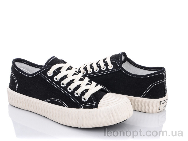 Кеди Violeta G11-B876 black-white