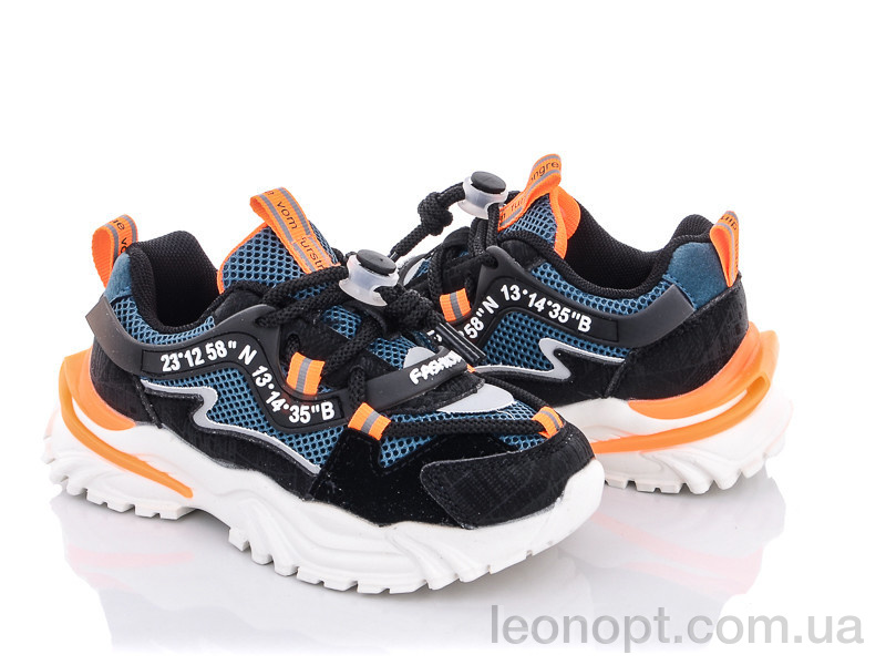 Кросівки Violeta G15-2136 black-orange