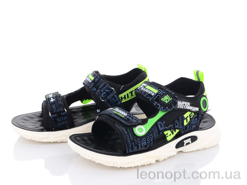 Сандалі Violeta PL11(C03) black-green