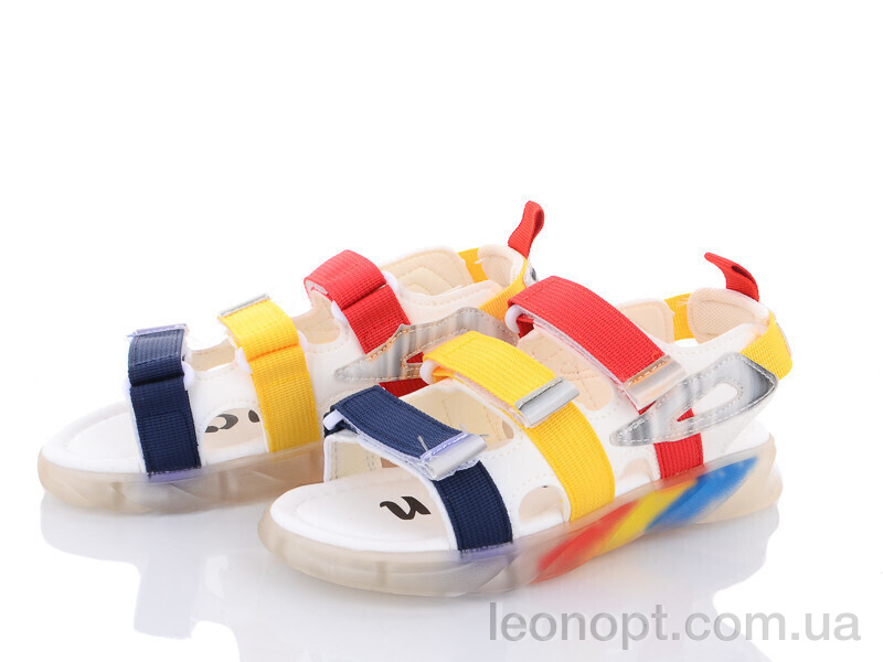 Босоніжки Violeta PL18(CB18122) navy-yellow-red