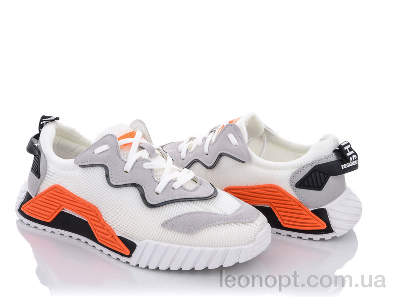 Кросівки Violeta S24(L-1) white-orange