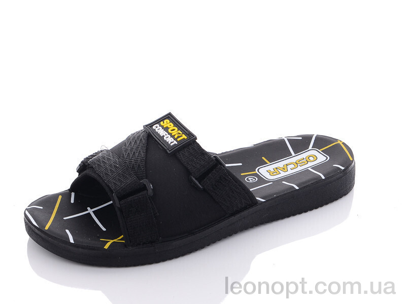 Шльопанці Oscar S35 yellow
