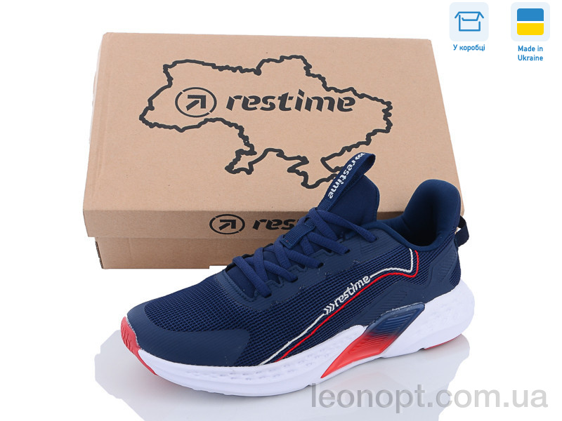 Кросівки Restime SML22185 navy-red