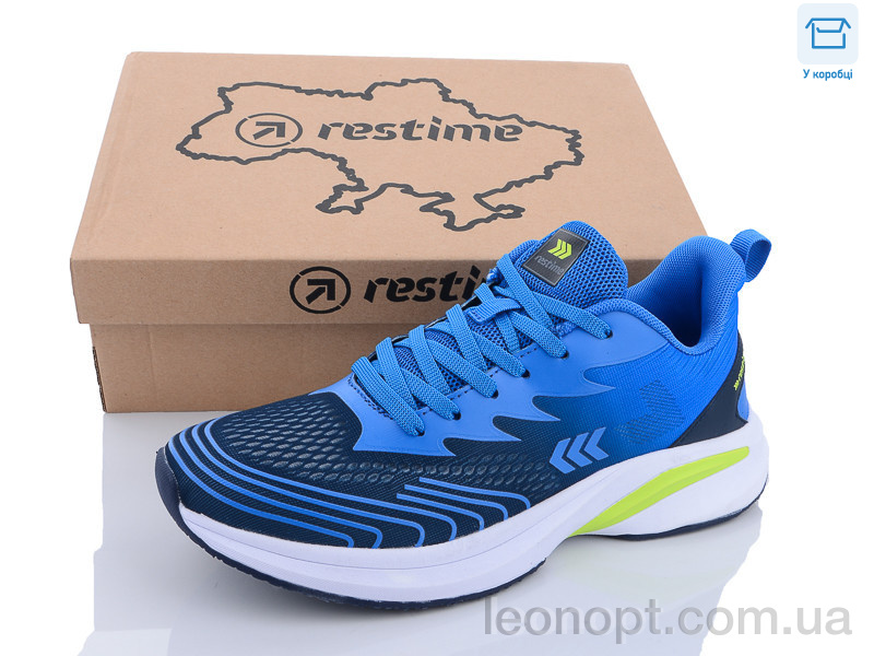 Кросівки Restime SML22186 royal-lime
