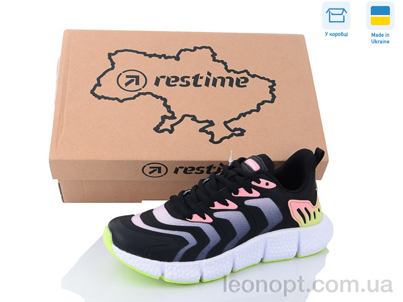 Кросівки Restime SWL22575 black-coral