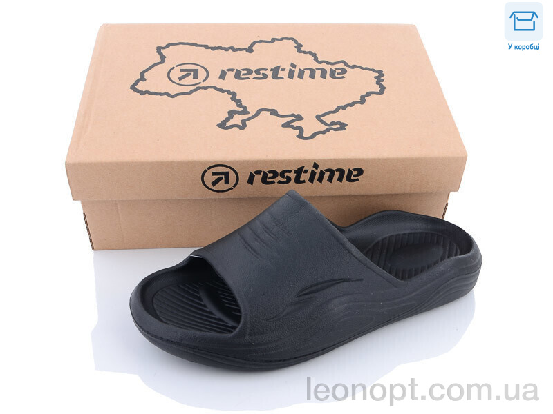 Шльопанці Restime TML23124 black