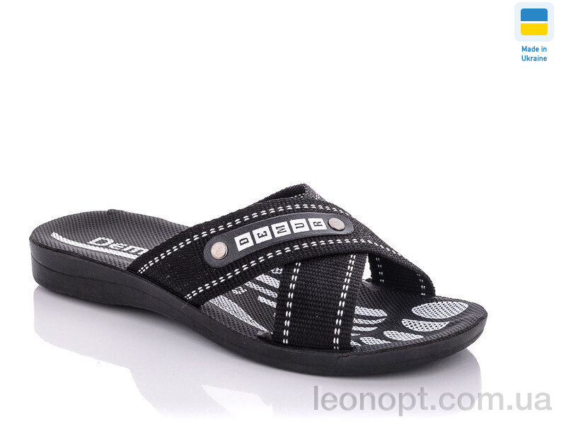 Шлепки DeMur TRK-1 black-white