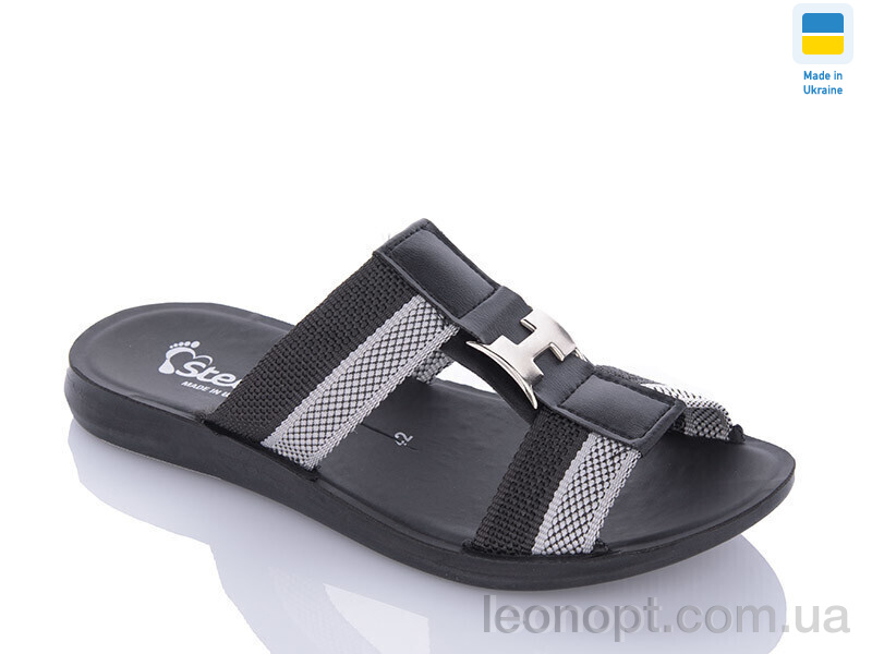 Шльопанці DeMur TRK H black-grey
